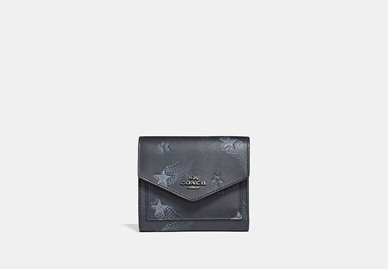 Small Wallet With Star Print