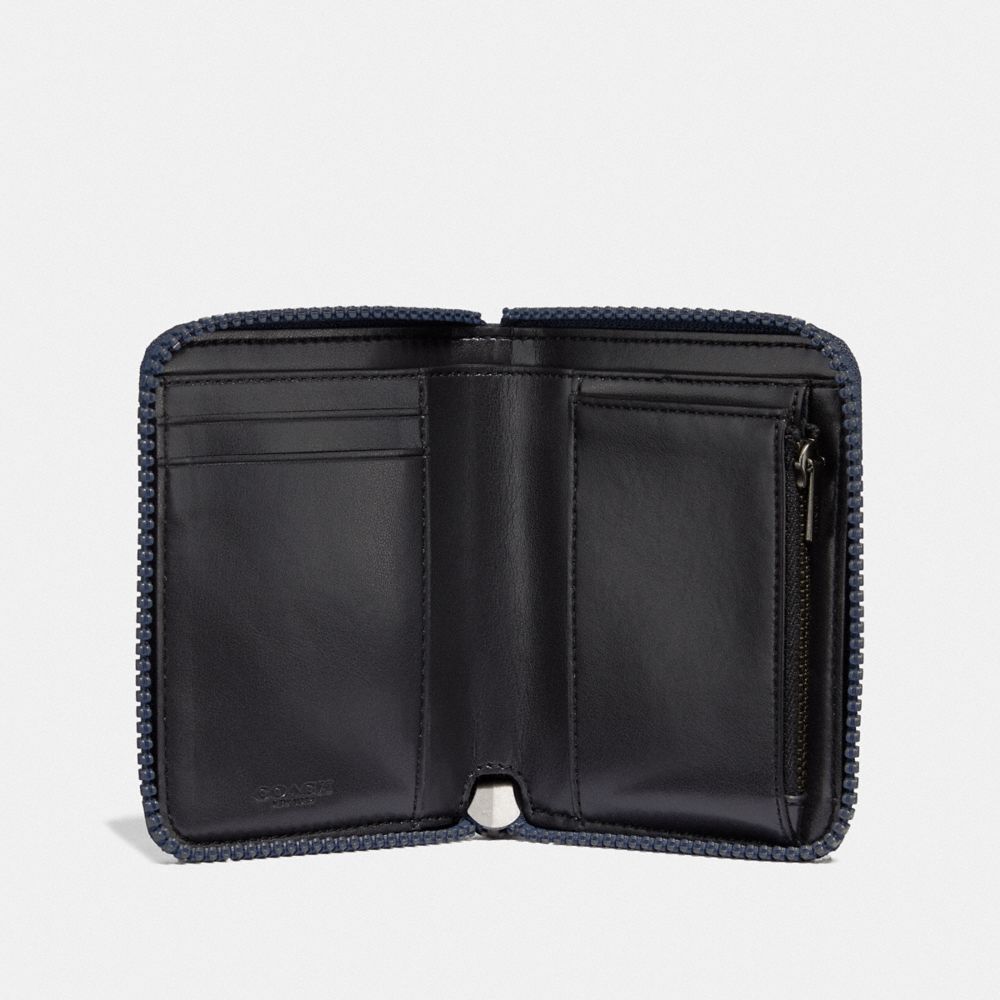 Petit Portefeuille Zippé Avec Pièce écusson Coach