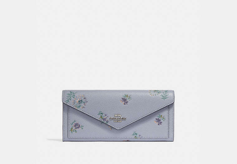 Soft Wallet With Meadow Prairie Print