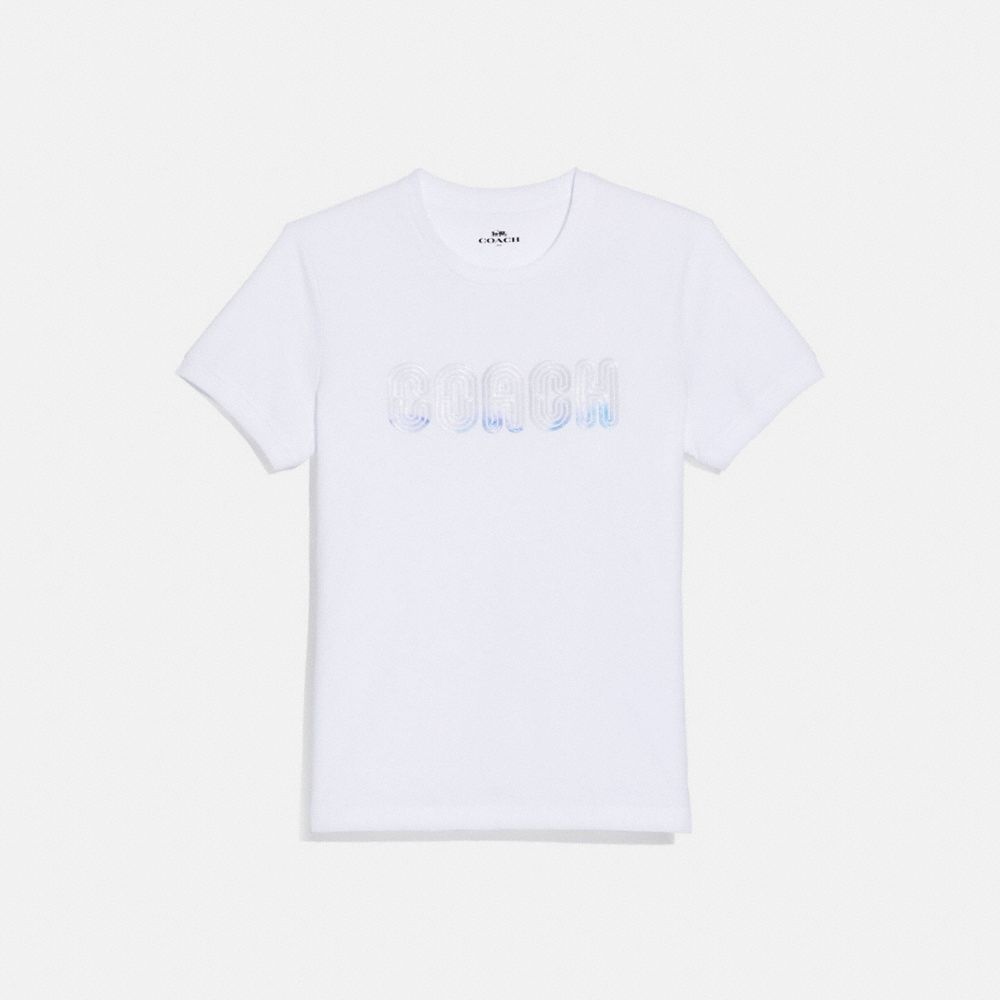 Embroidered Shrunken T Shirt