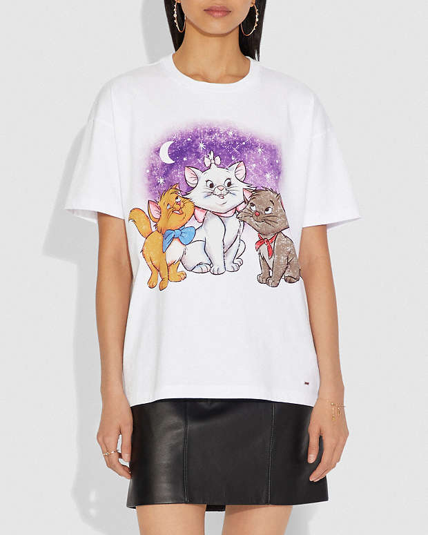 Disney X Coach Aristocats Oversized T Shirt | COACH®