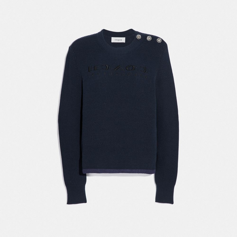 Reverse Coach Sweater