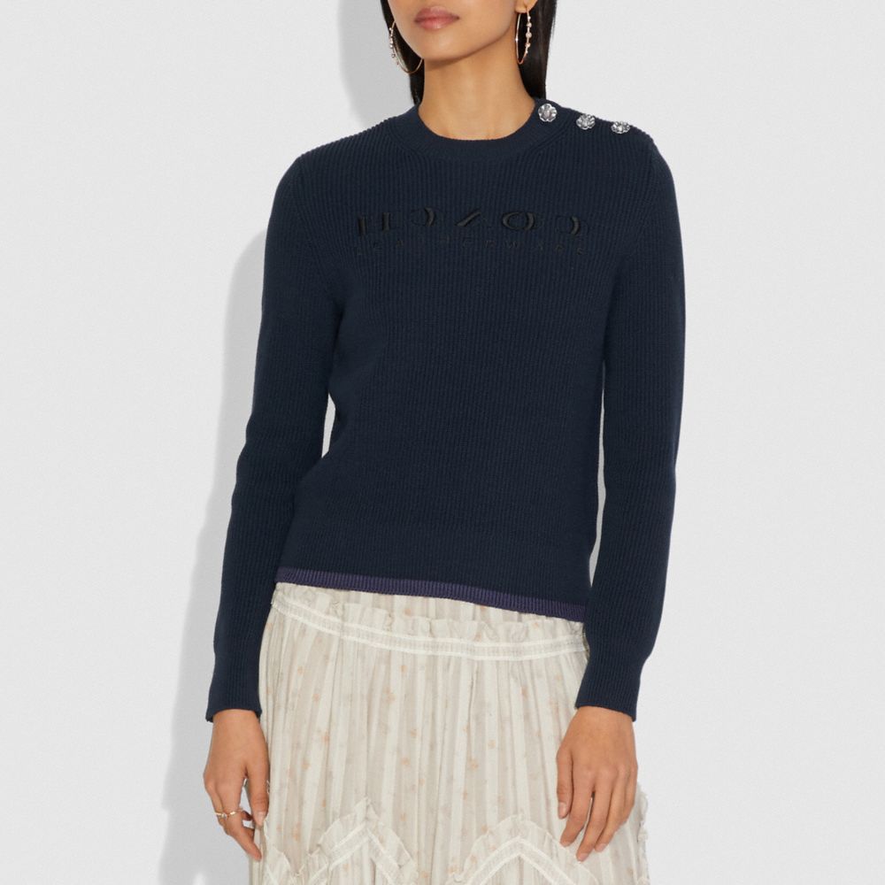 Reverse Coach Sweater