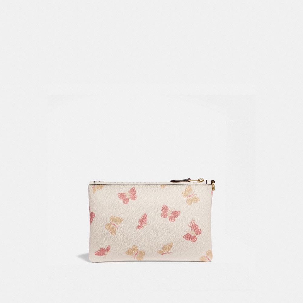 Floral Butterfly Wristlet - Pink