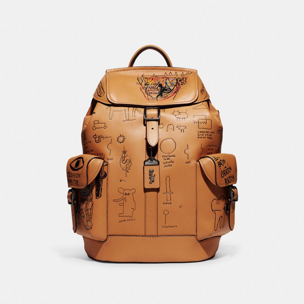 COACH Coach X Jean Michel Basquiat Wells Backpack