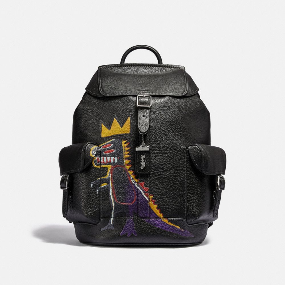 COACH Coach X Jean Michel Basquiat Wells Backpack