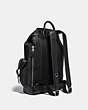 COACH®,COACH X JEAN-MICHEL BASQUIAT WELLS BACKPACK,Pebble Leather,X-Large,0I/Black,Angle View