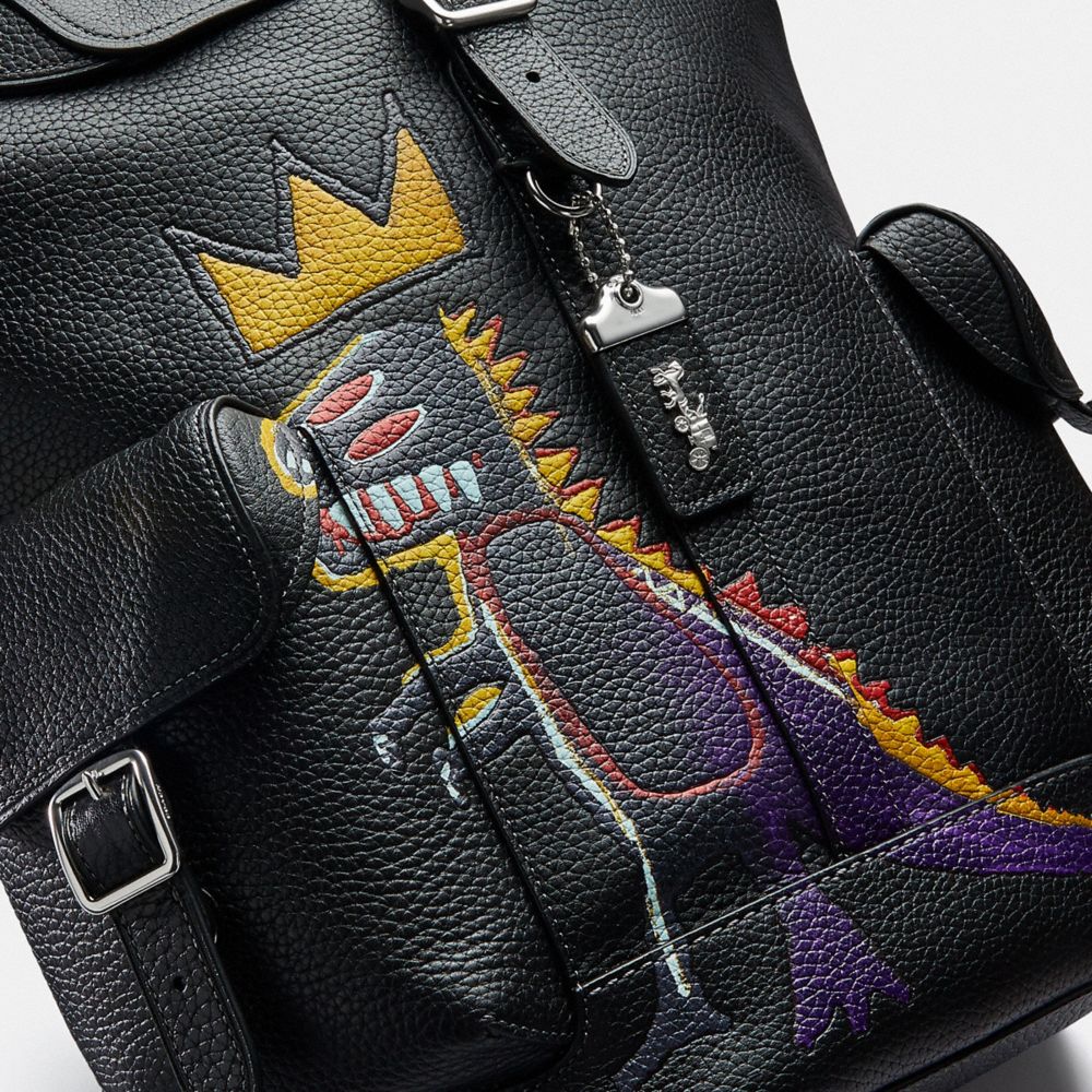 COACH DE Coach X Jean Michel Basquiat Wells Rucksack