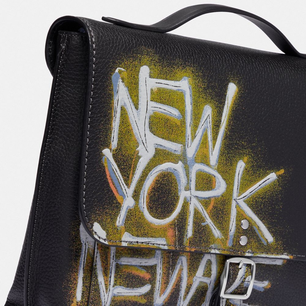 COACH® | Coach X Jean Michel Basquiat Rogue Messenger