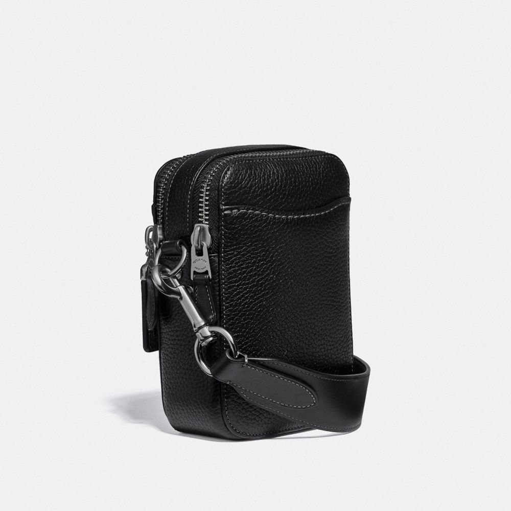 COACH®,Coach X Jean Michel Basquiat Rogue Crossbody 12,,Angle View