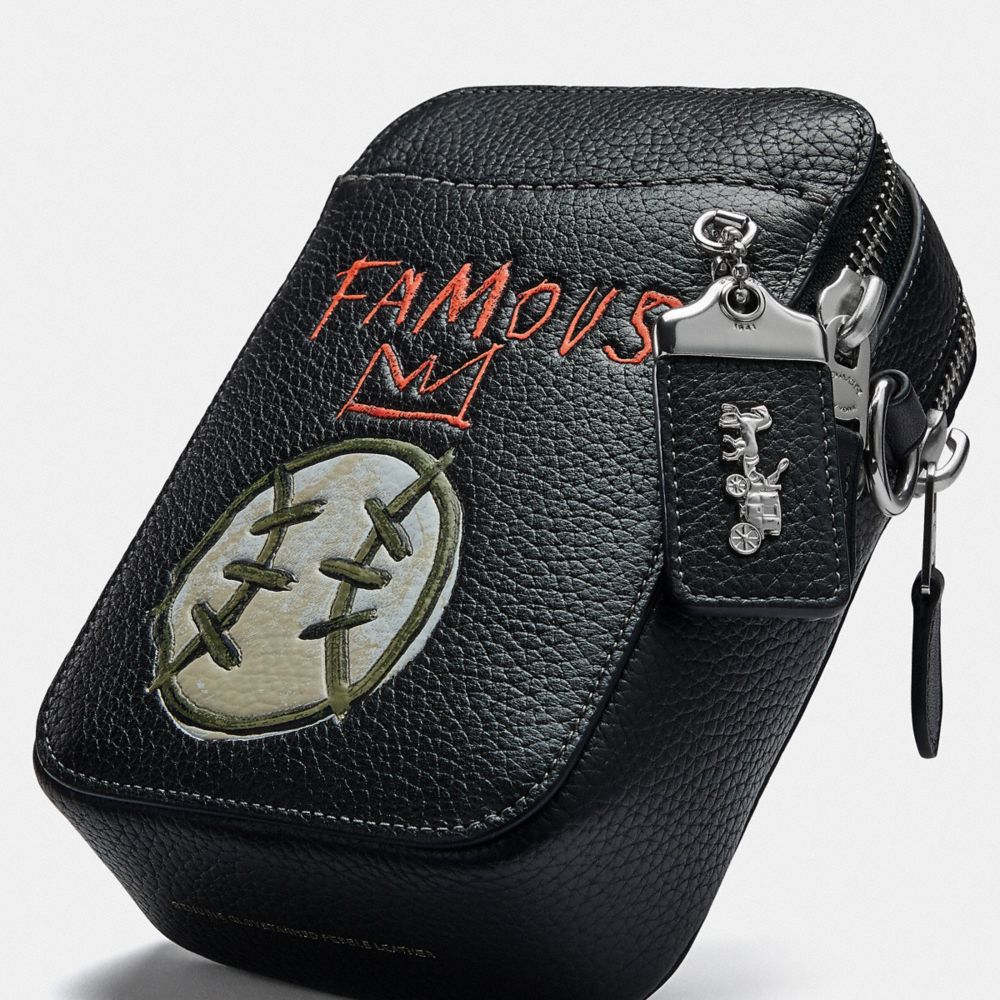 COACH®,Coach X Jean Michel Basquiat Rogue Crossbody 12,,Closer View