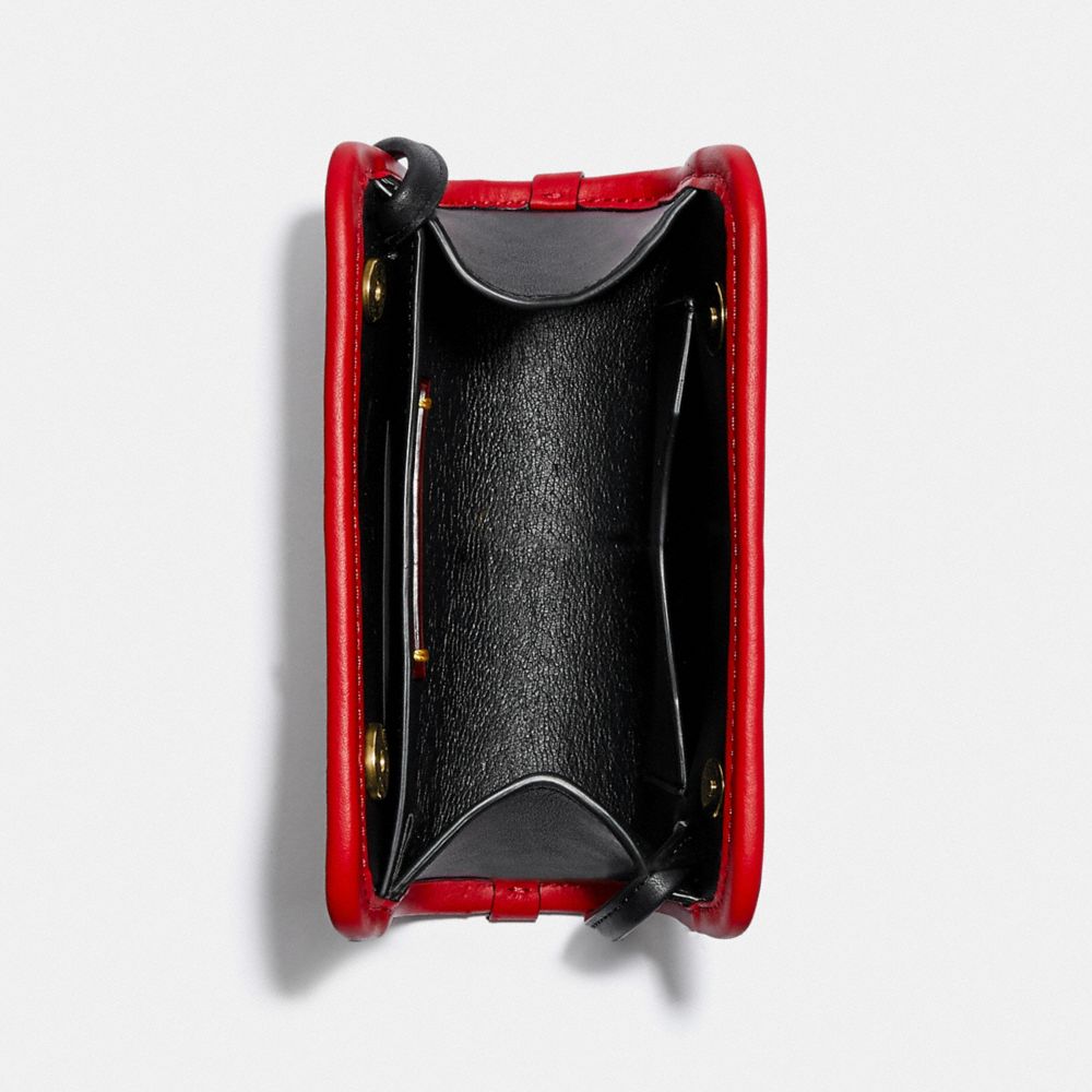 Coach X Champion Rectangle Pouch In Signature Canvas
