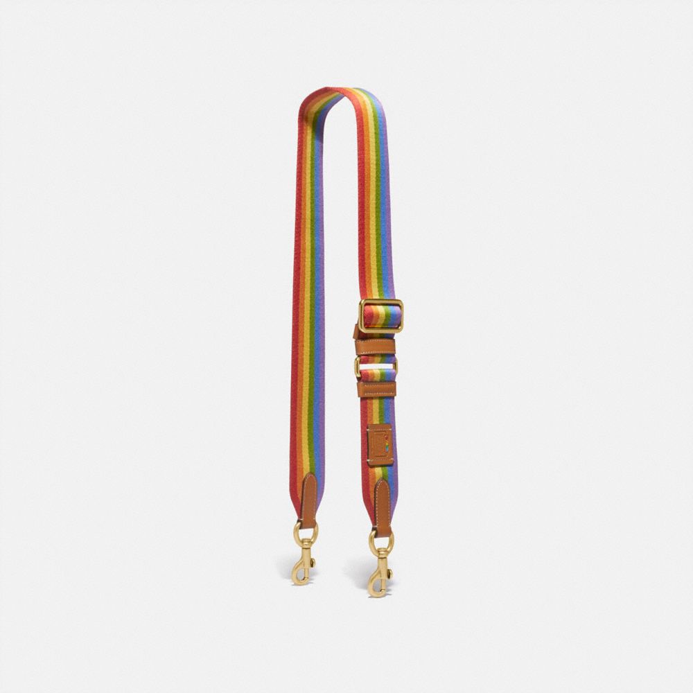 Coach store rainbow strap