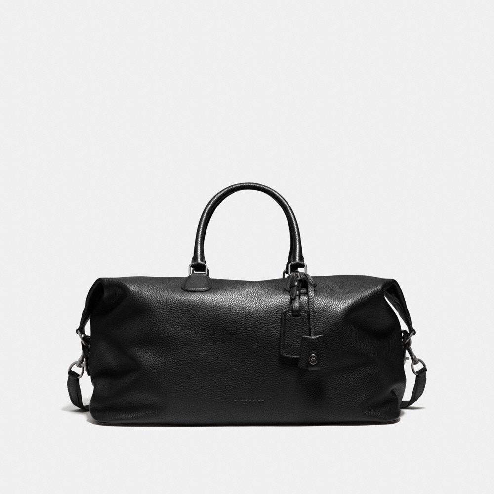 Blaugrau Schwarz Explorer Bag 52 In Pebble Leather