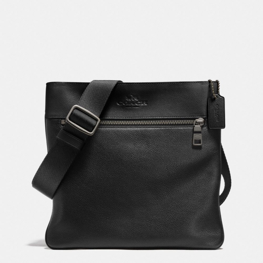 Bowery Crossbody In Refined Pebble Leather