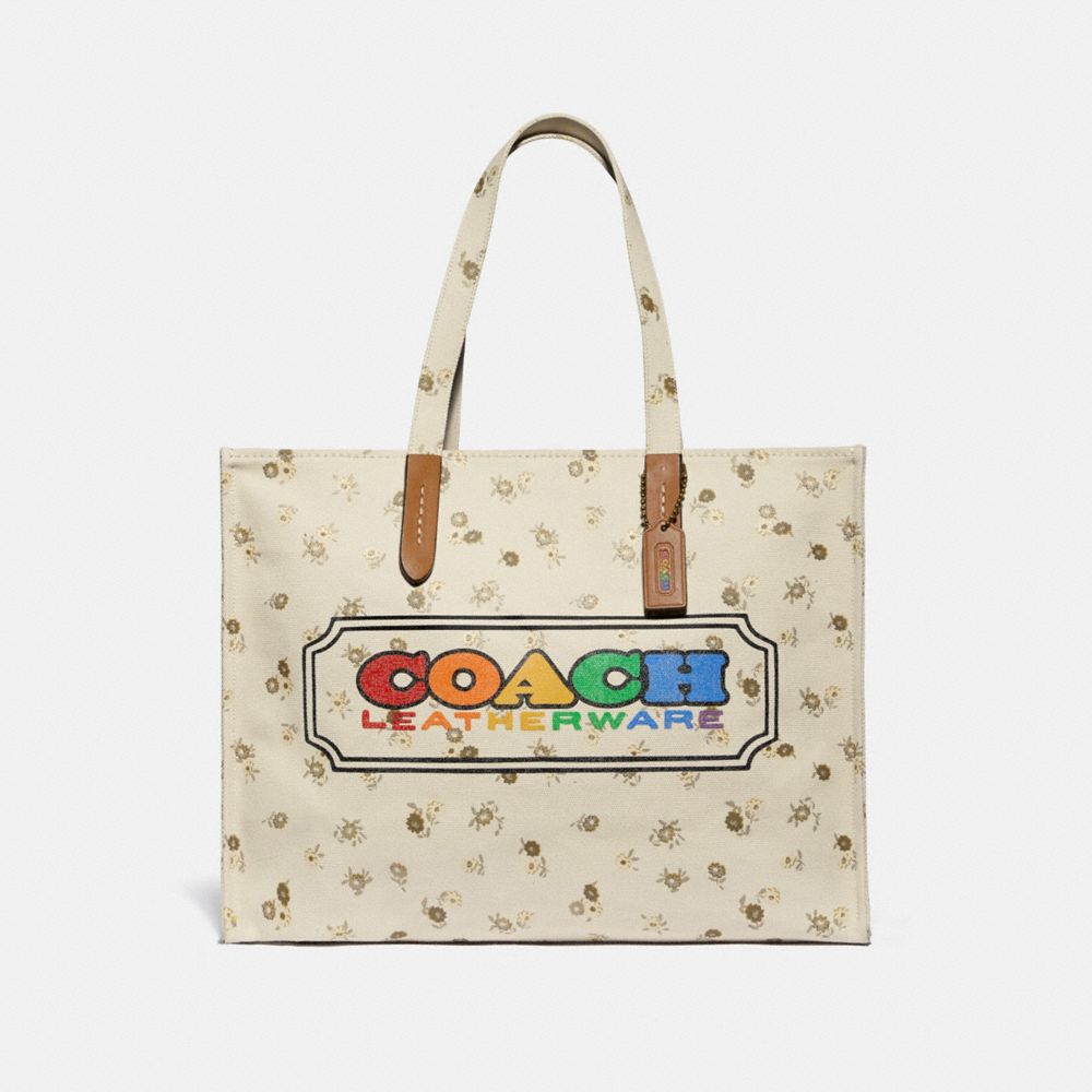 Coach cheap rainbow tote