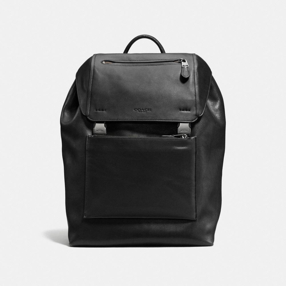 Manhattan Backpack In Leather