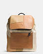 Small Rucksack In Patchwork Leather