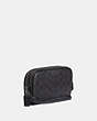 Sadie Crossbody Clutch In Signature Canvas With Star Applique And Snakeskin Detail