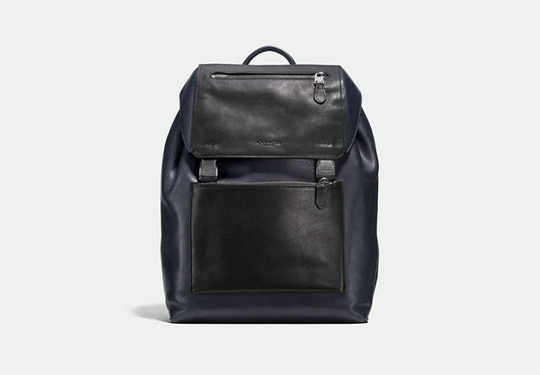 Manhattan Backpack In Sport Calf Leather