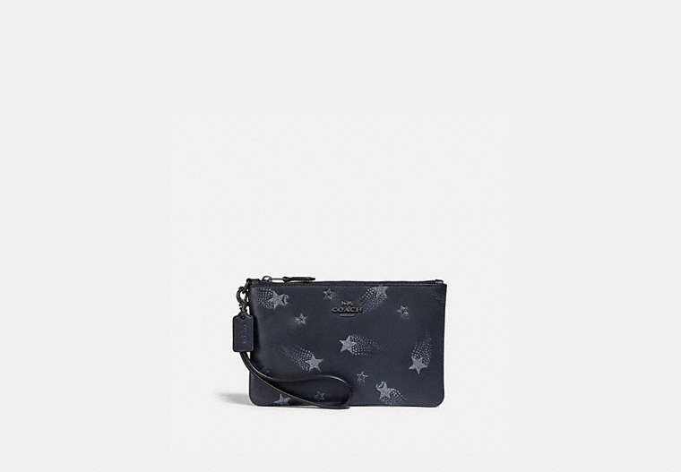 Small Wristlet With Star Print