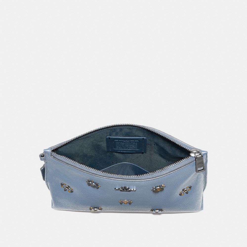 Charlie Pouch With Scattered Rivets