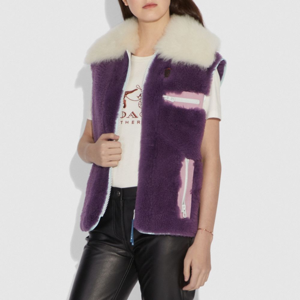 Shearling Vest