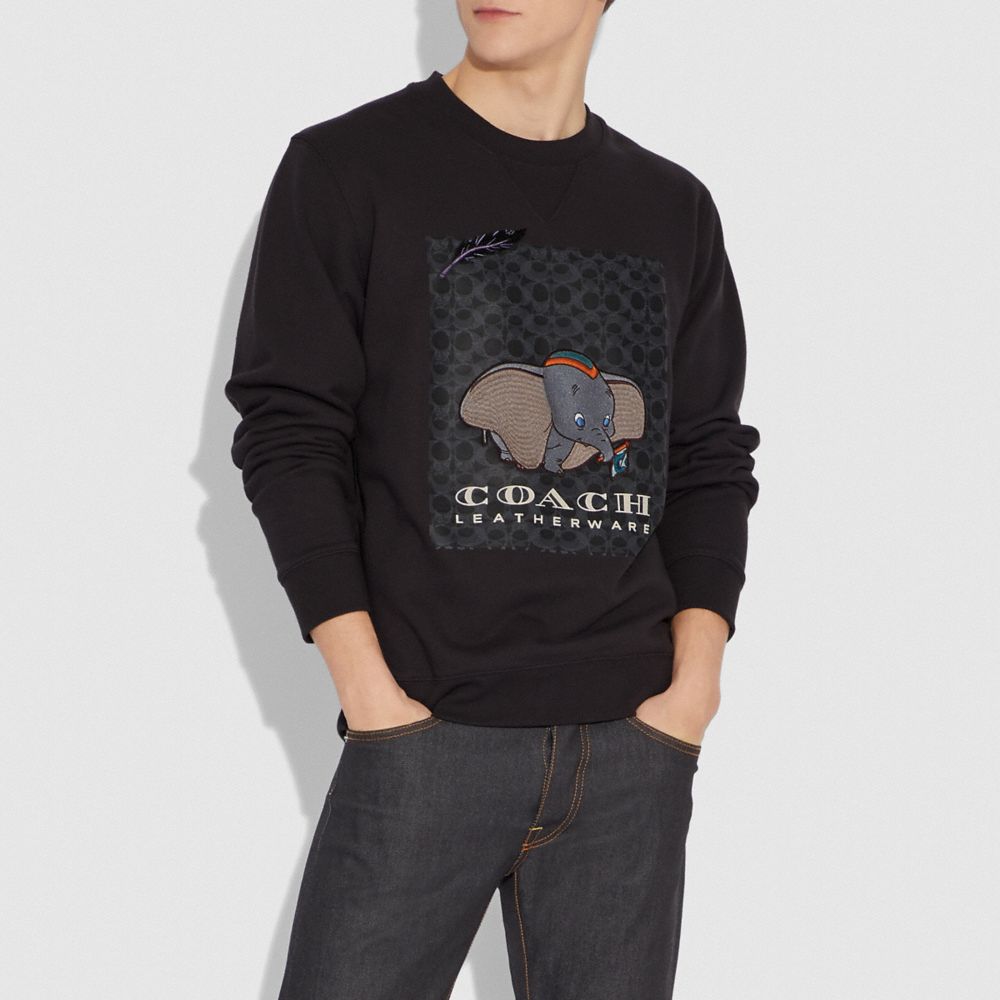 COACH®: Disney X Coach Dumbo Print Sweatshirt