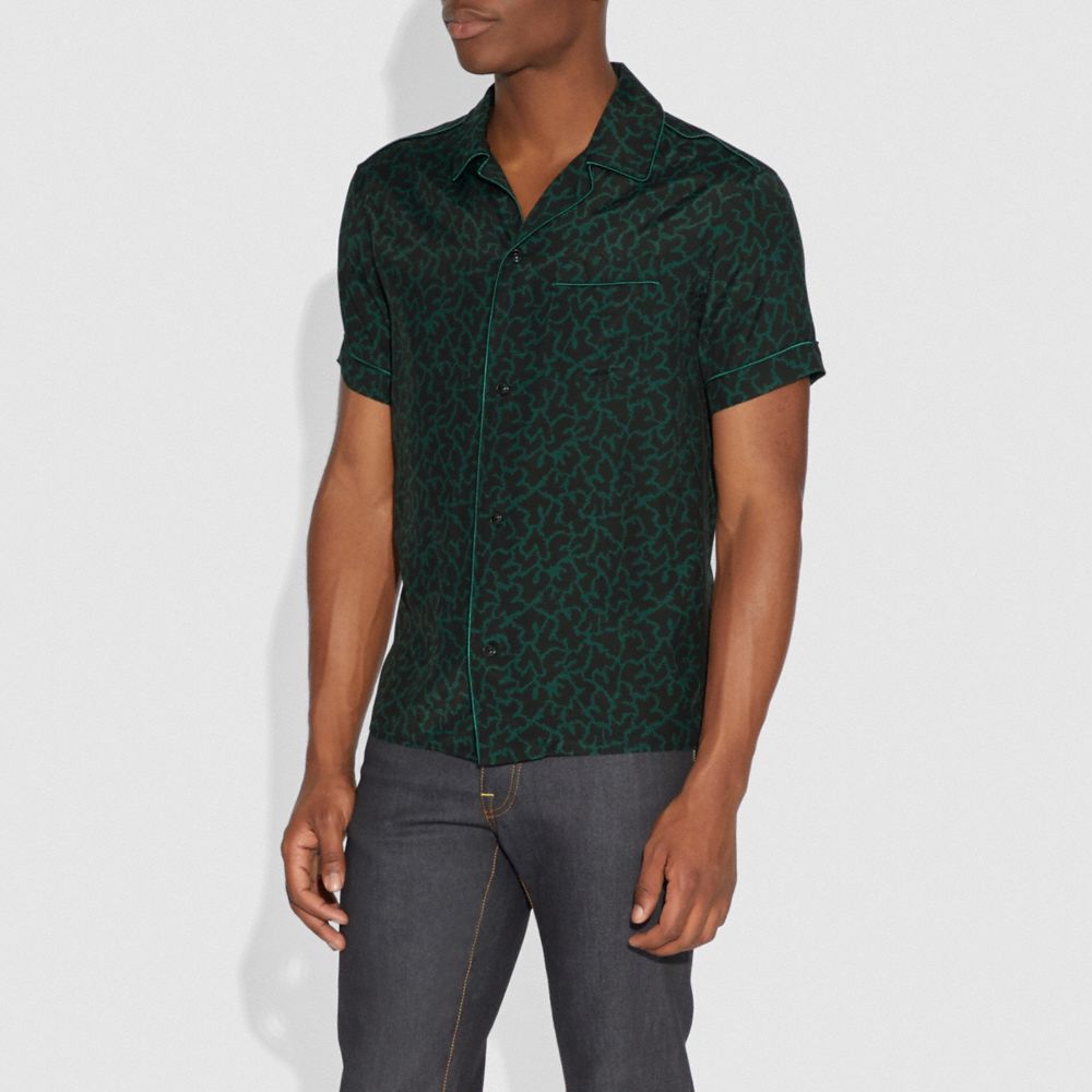 Printed Pajama Shirt