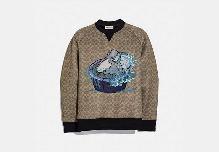 Sweatshirt signature Disney X Coach avec Dumbo