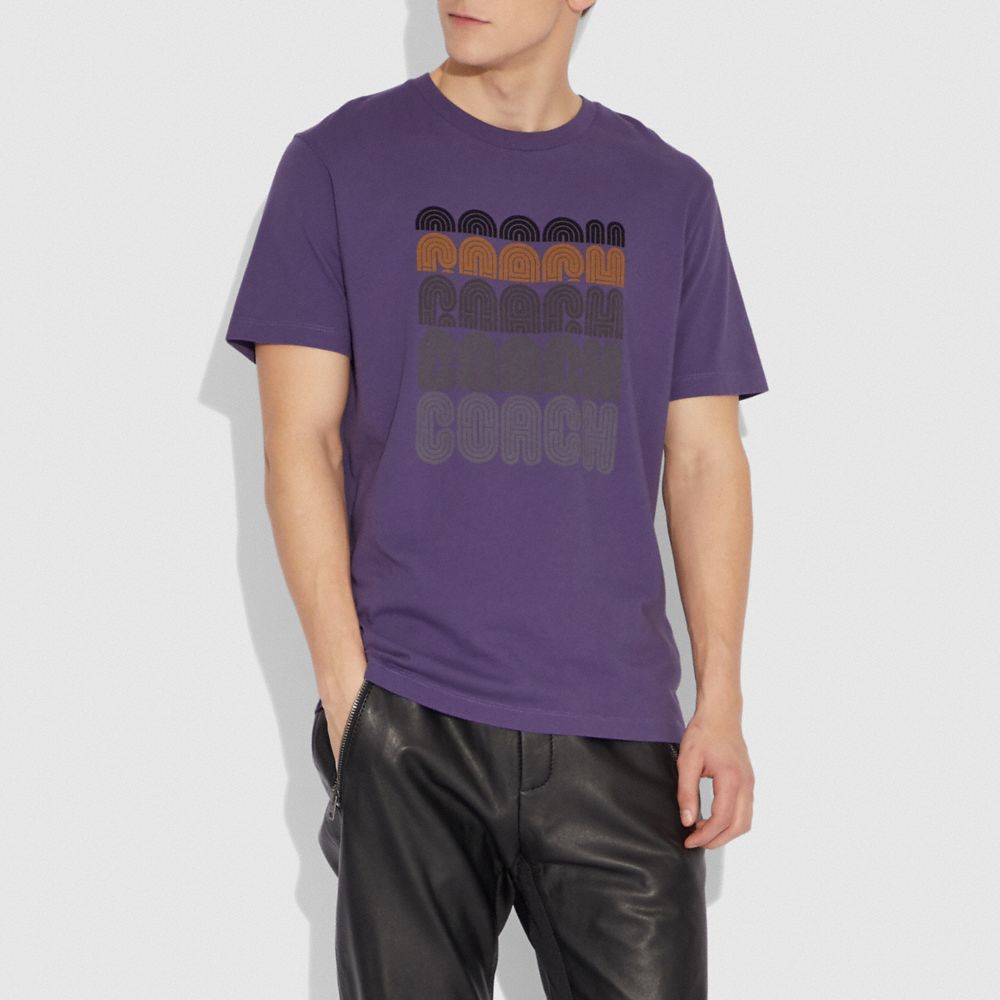 Coach Print T Shirt