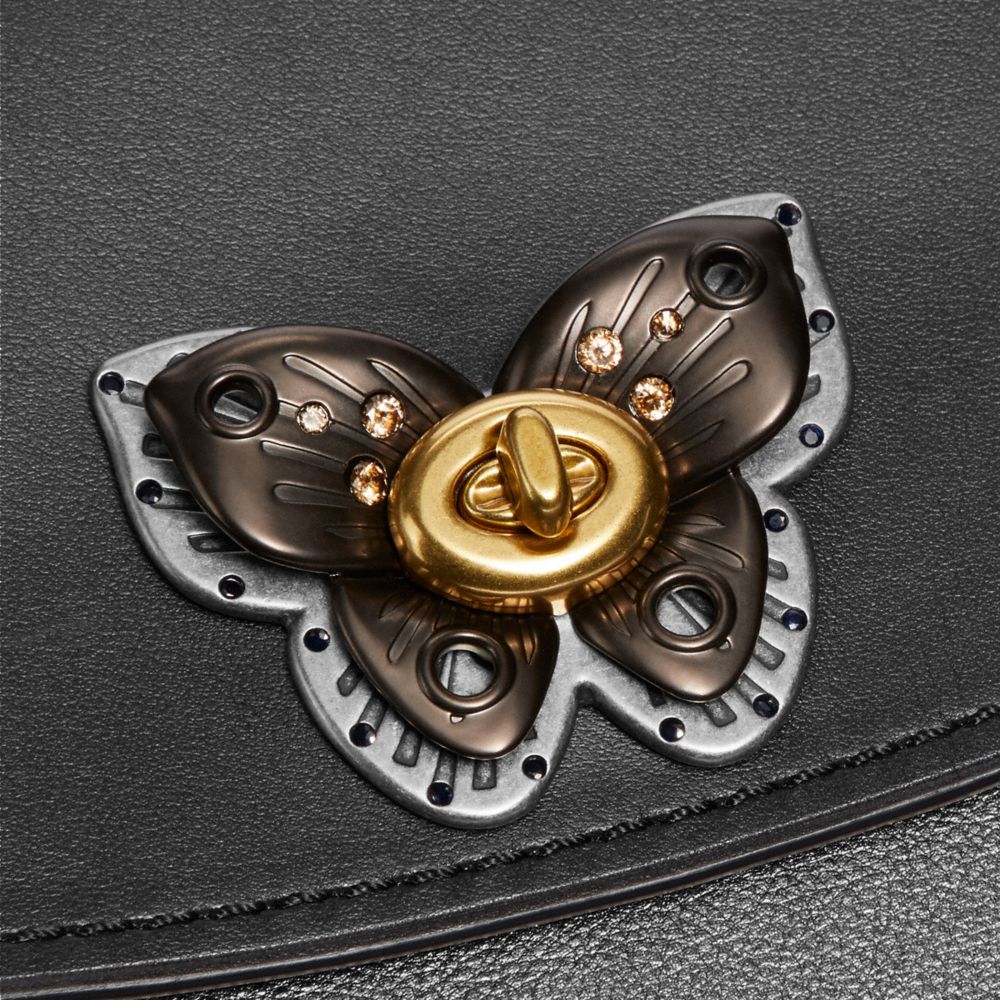 Coach parker discount top handle butterfly