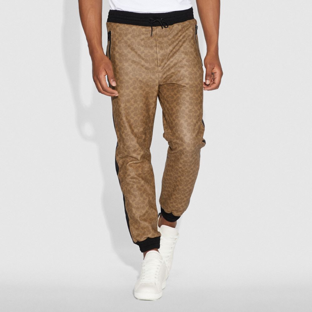 Signature Print Jogger Track Pants - Men's Trackpants - New In 2024