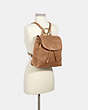 COACH®,ELLE BACKPACK,Leather,Large,Gold/Taupe,Alternate View