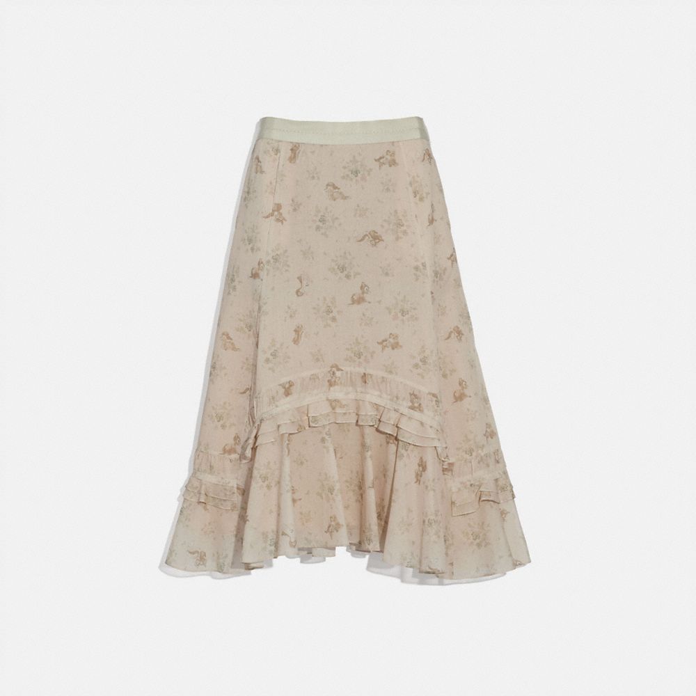 Disney X Coach Long Tiered Skirt