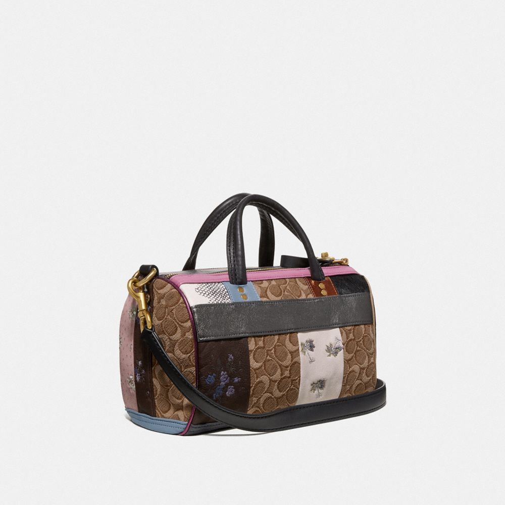 Coach dalmatian barrel bag hot sale