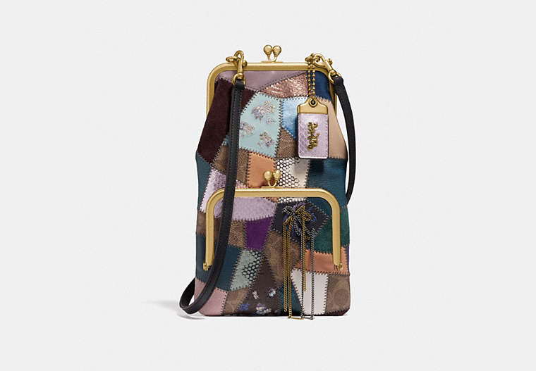 Double Frame Crossbody With Signature Patchwork