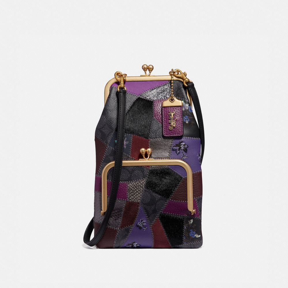 Double Frame Crossbody With Signature Patchwork COACH