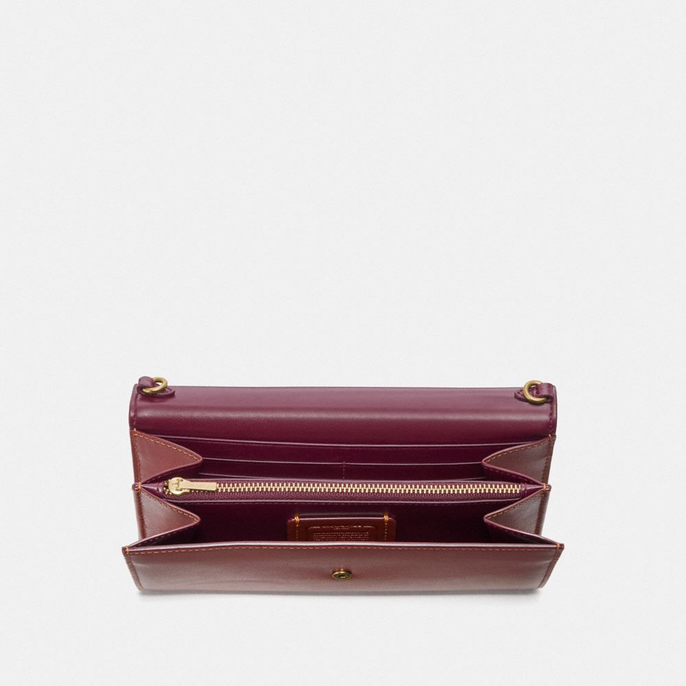 Slim envelope wallet in signature online canvas