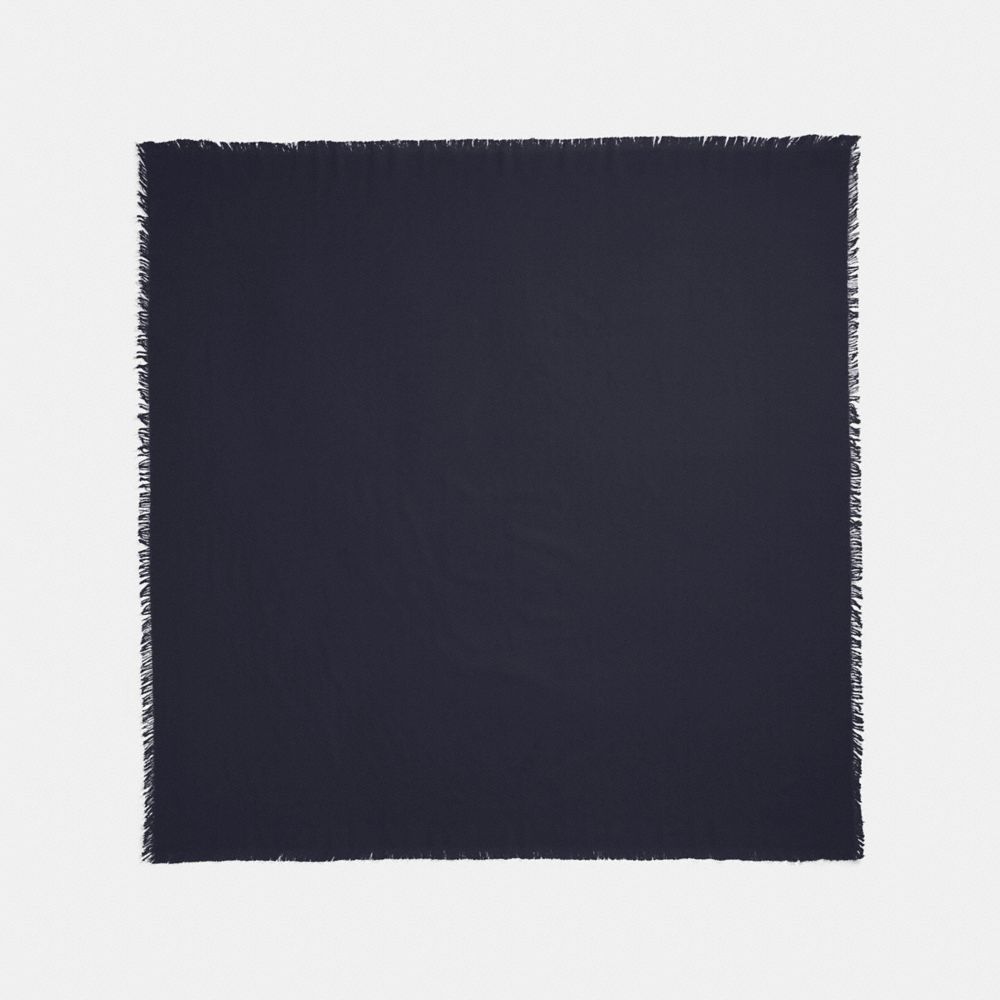 COACH®,Signature Open Weave Oversized Square Scarf,,Front View