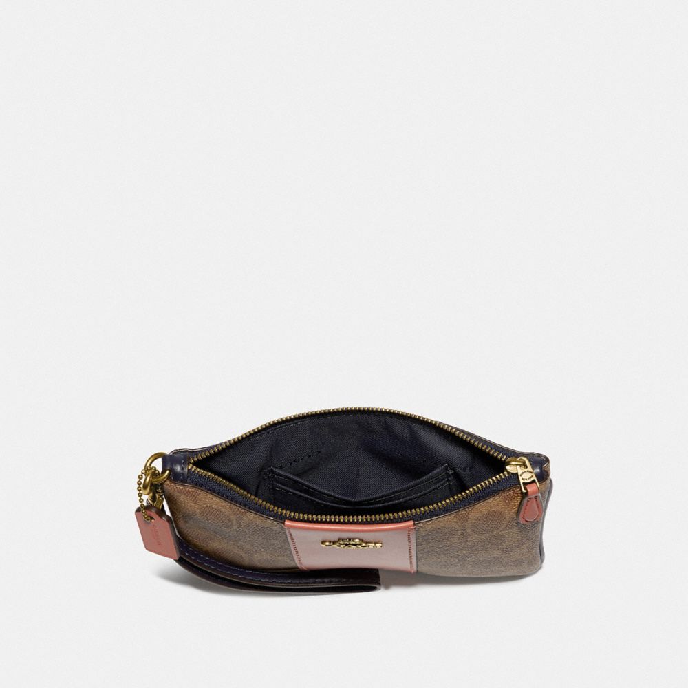 Coach colorblock hot sale wristlet