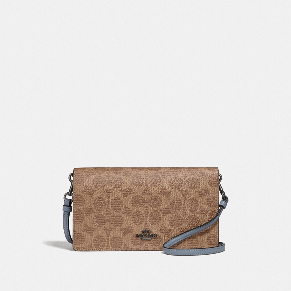 COACH Hayden Foldover Crossbody Clutch In Colorblock Signature