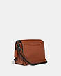 COACH®,DREAMER SHOULDER BAG,Leather,Medium,Pewter/1941 Saddle,Angle View