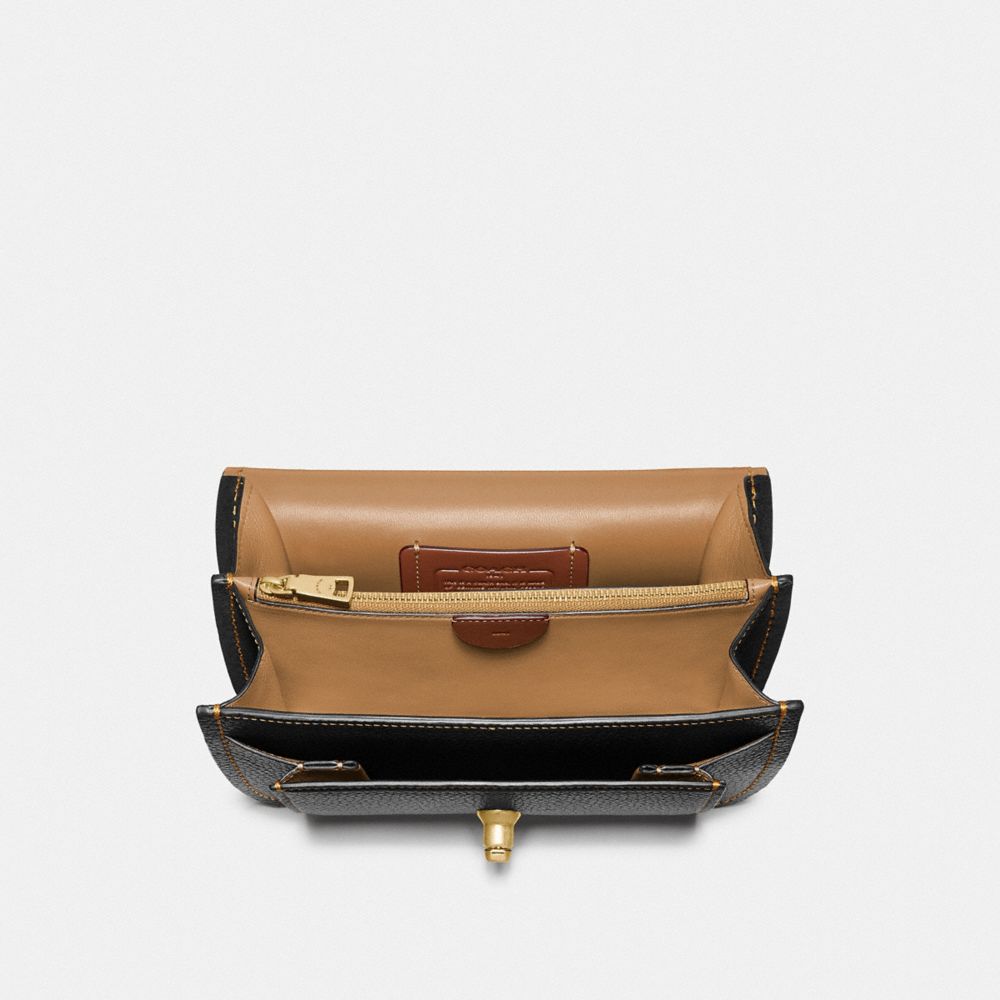 COACH®,Troupe Crossbody,,Inside View,Top View