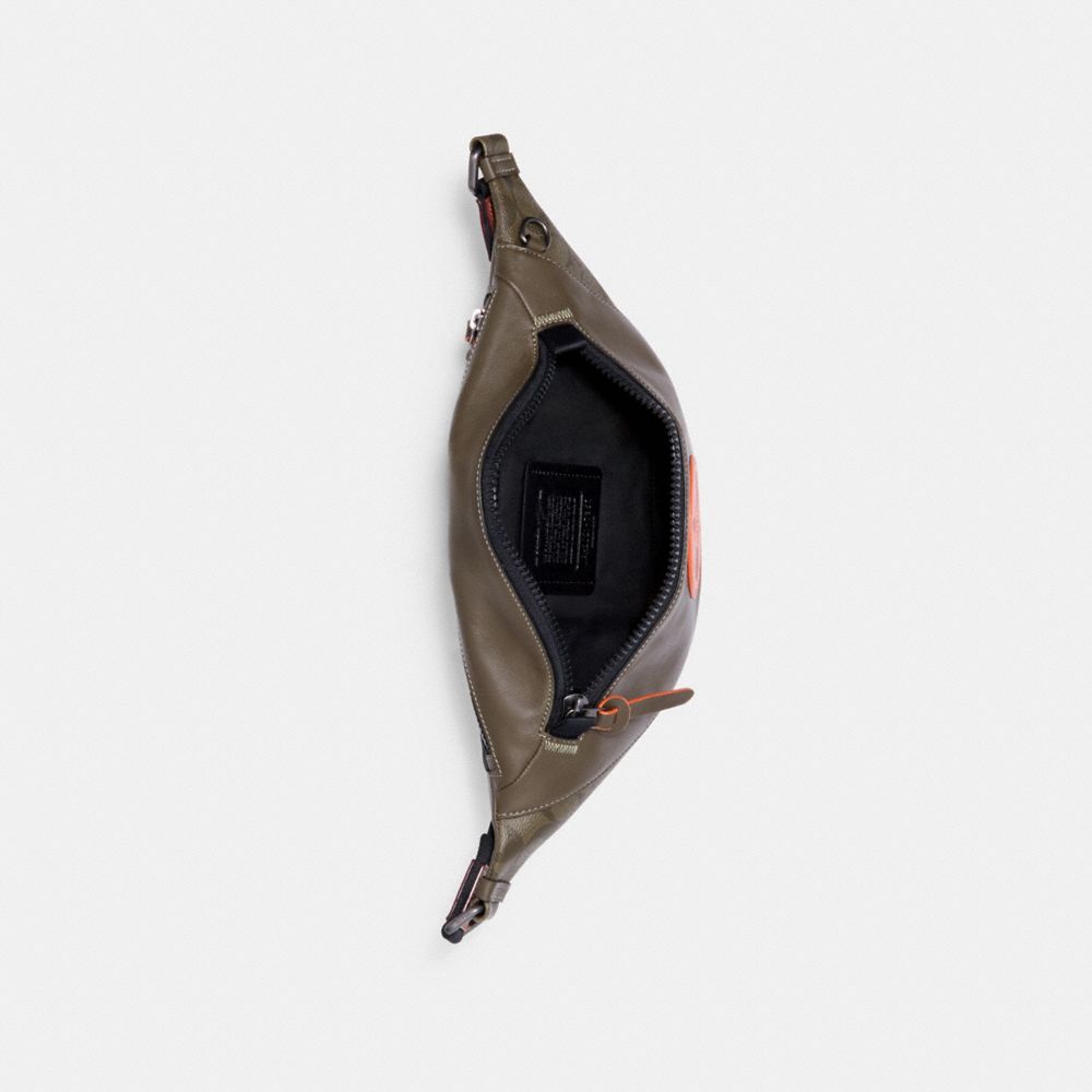 Sac-ceinture Coach X Michael B. Jordan Warren en toile signature