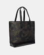 Academy Tote In Signature Canvas With Camo Print