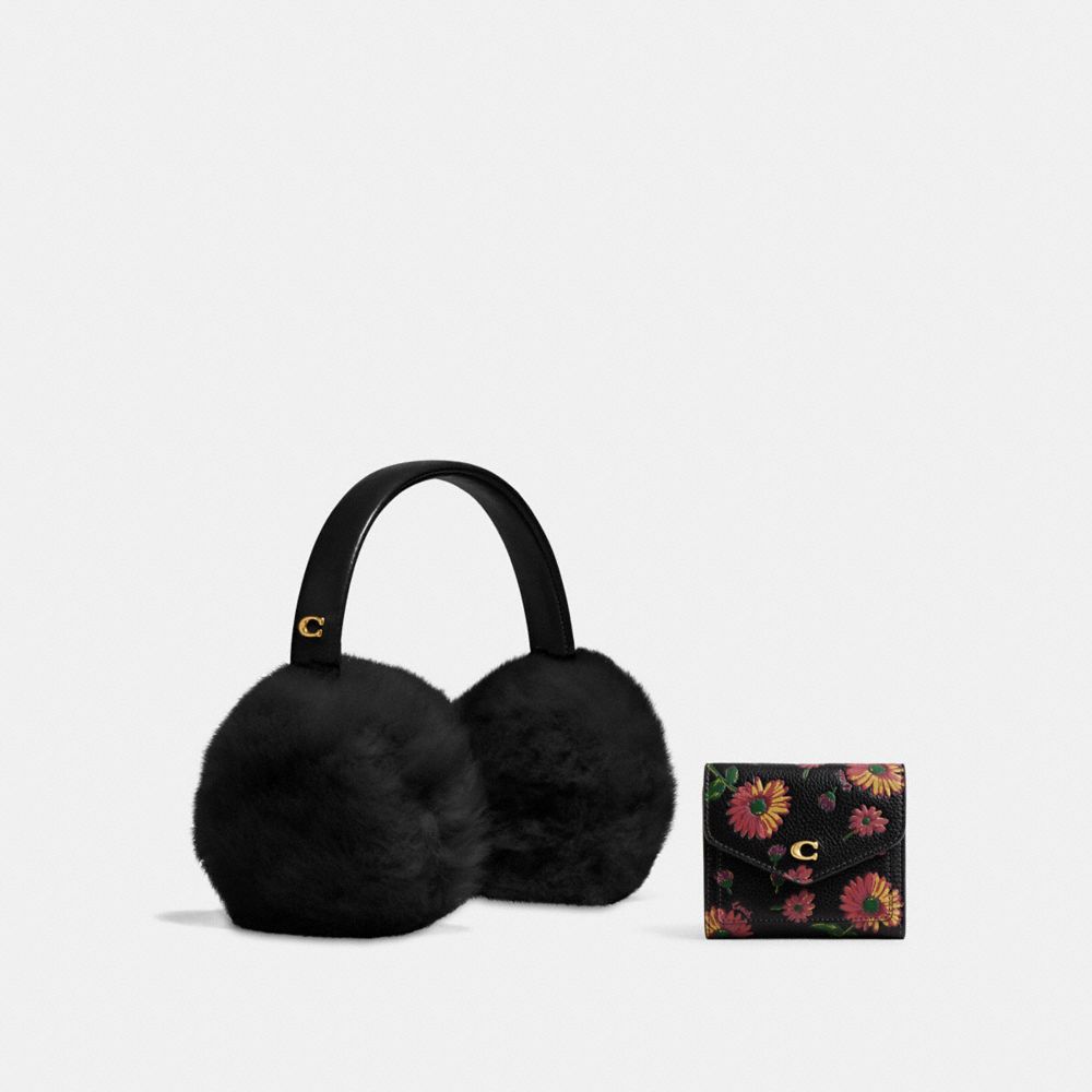 Shearling earmuffs hot sale