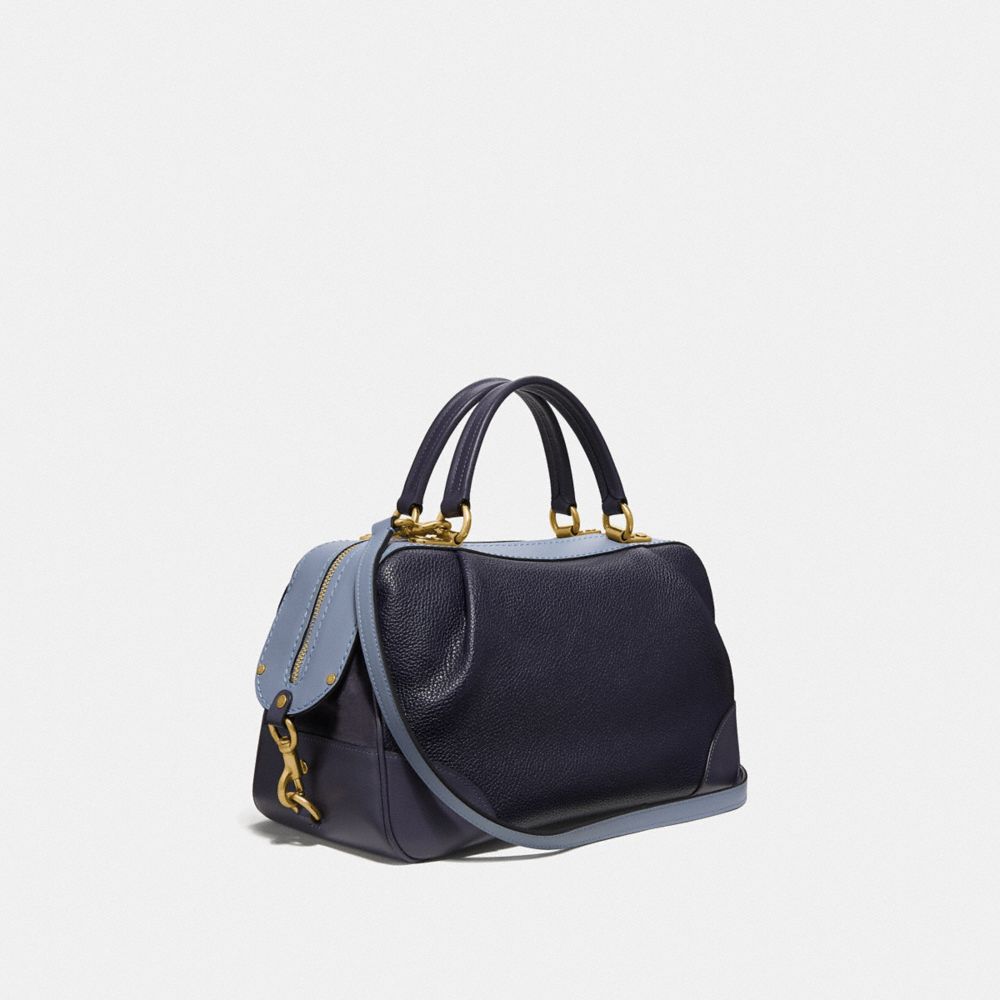 Coach lane best sale satchel review