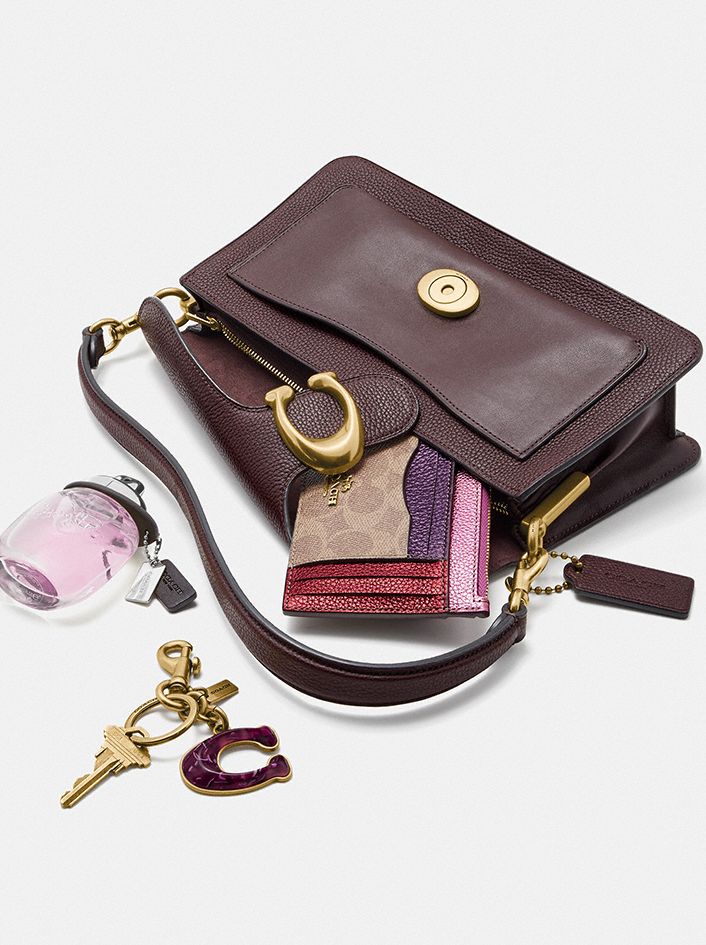COACH®,Tabby Shoulder Bag 26,,Angle View