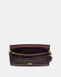 COACH®,TABBY SHOULDER BAG 26,Pebble Leather,Medium,Brass/Oxblood,Inside View,Top View